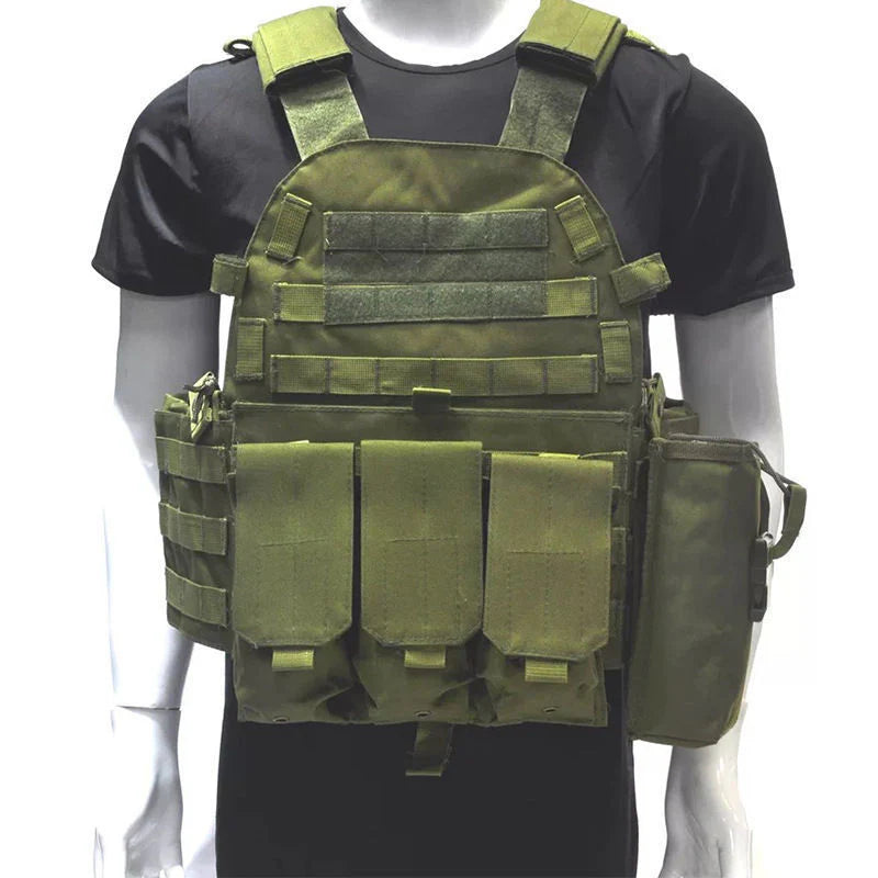🔥Limited Time 50% OFF🔥GFIRE Quick Release Plate Carrier Vest Molle Vest Adjustable Breathable