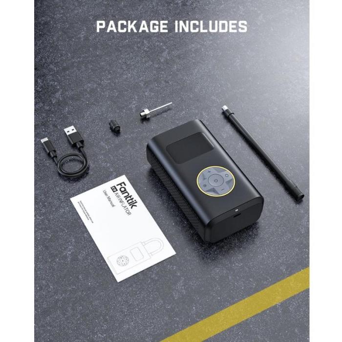 🔥Limited Time 50% OFF⚡X9 Pro Portable Tire Inflator with Smart ON/OFF Hose Design