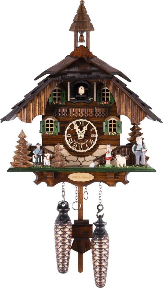 Cuckoo Clock Karwendel Moutain Hut - Quartz Chalet 31cm - Engstler