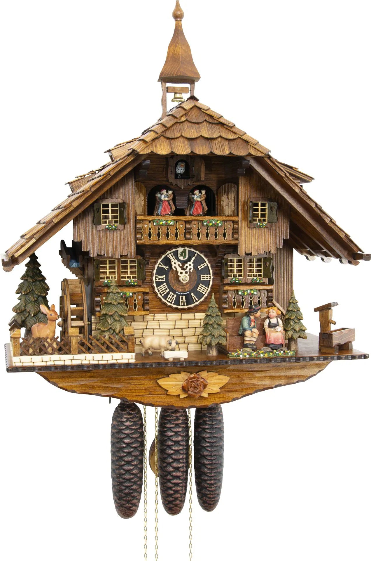 🔥Special Sale 50% OFF🌟Hand Carved-German Black Forest Cuckoo Clock