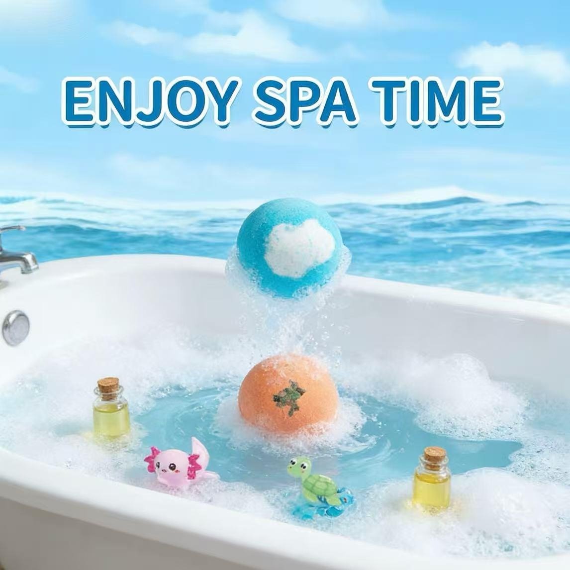 🛁🐣Bath Bombs For Kids – 12 Pack With Surprise Toys Inside, Easter Basket Stuffers - stavogue