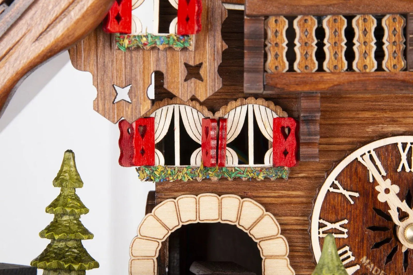 Cuckoo Clock Titisee Mountain Lodge - Quartz Chalet 40cm - Engstler - stavogue