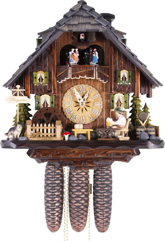 Cuckoo Clock Venediger Cottage - 8 Day Chalet 35cm - Hekas - stavogue