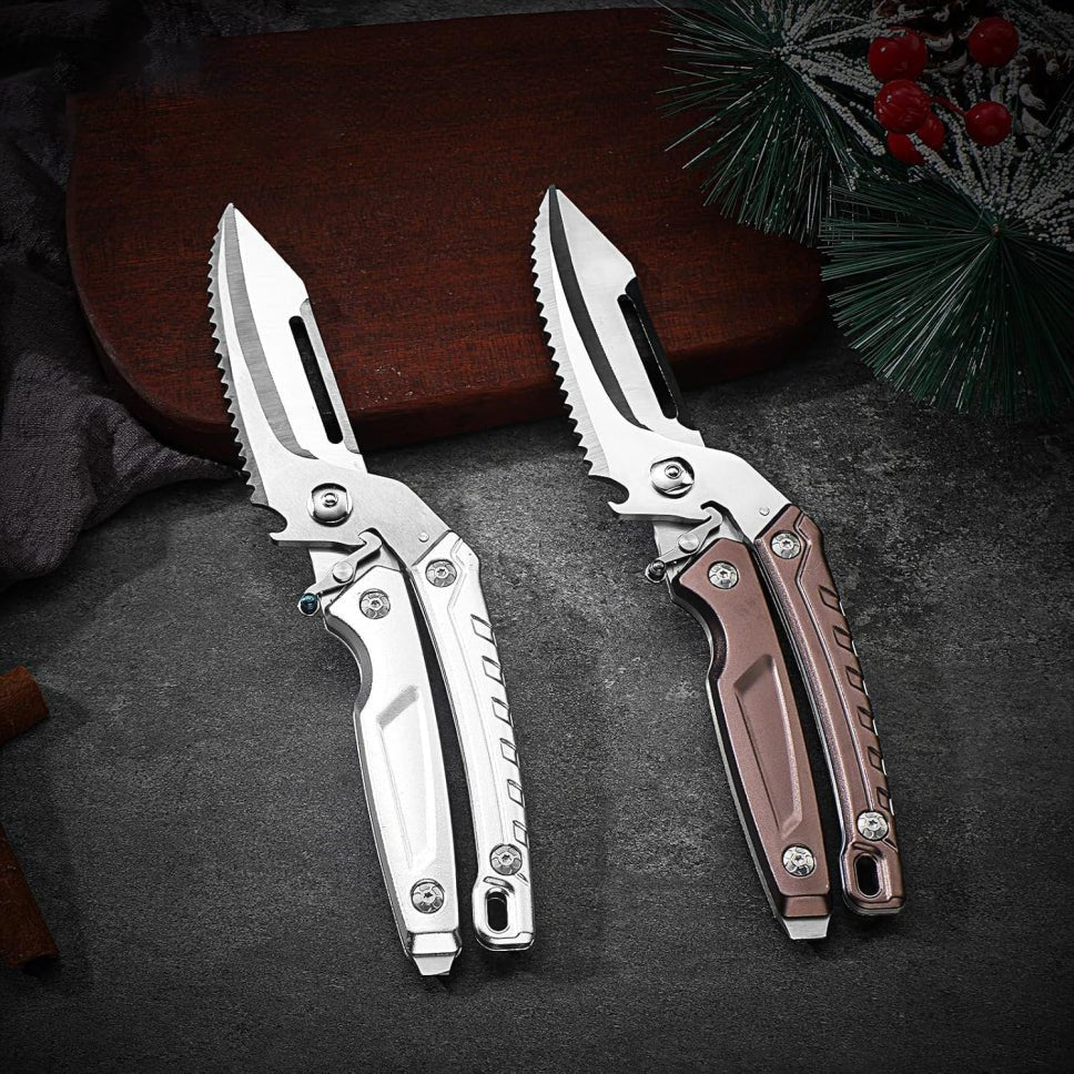 Multifunctional split knife detachable scissors - Built for the wild & kitchen - stavogue