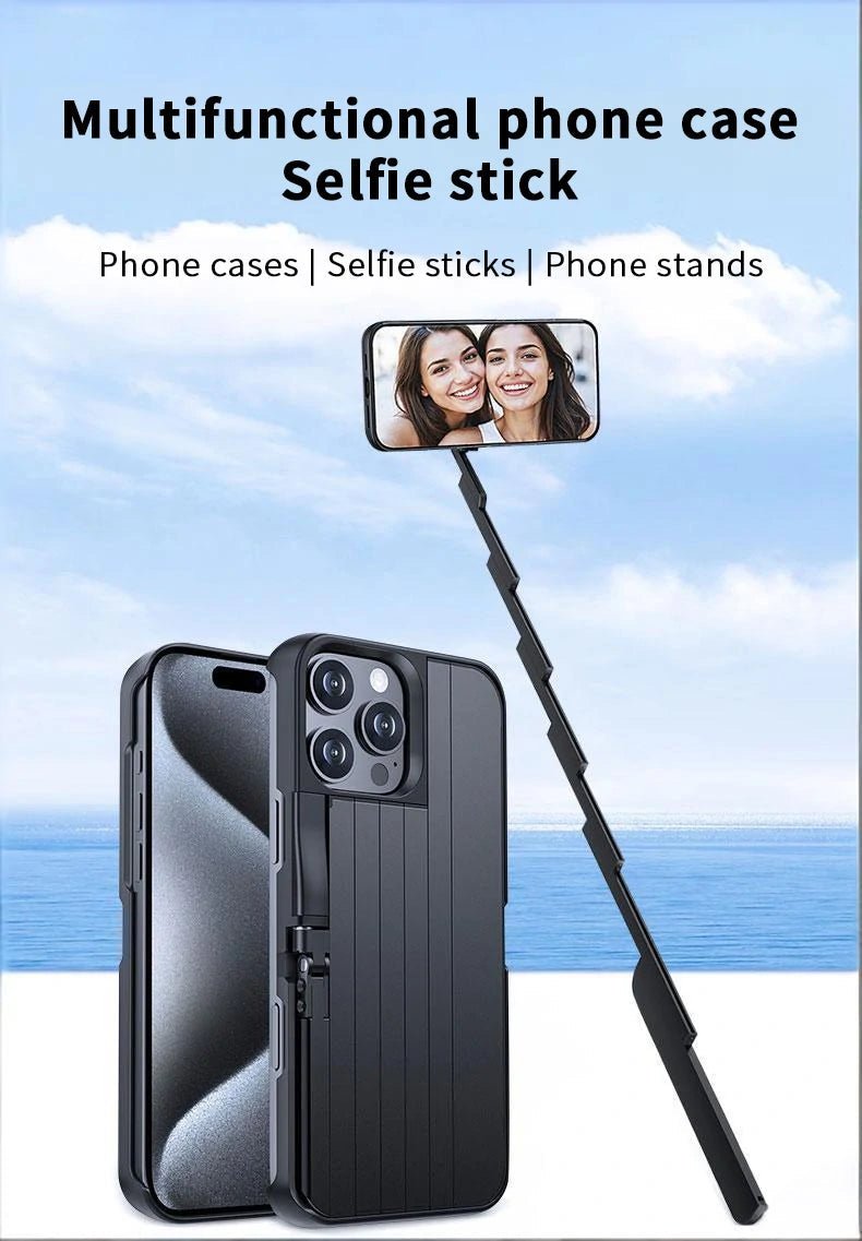 🔥Special Sale - 50% Off📲3 - in - 1 Foldable Phone Case with Selfie Stick - stavogue