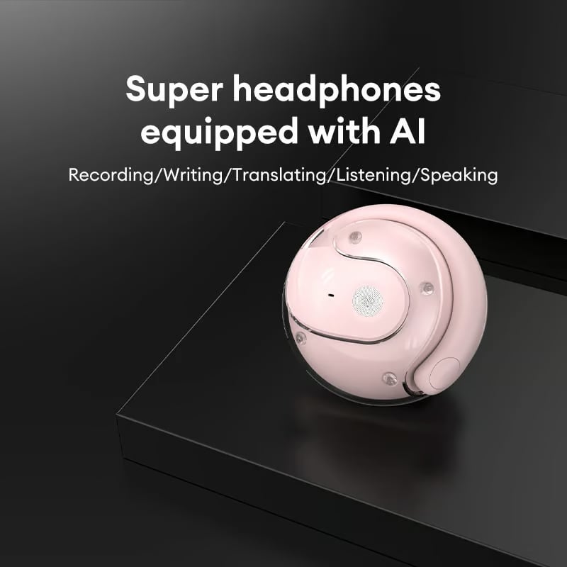 🏆1 Best Seller 🔥AI Translation Wireless OWS Bluetooth5.4 Earphones (Fit iOS & Android) - stavogue
