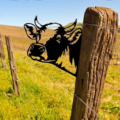 🔥Clearance Sale🔥Funny Farm Peeping Animal Metal Art(Buy 4 Free Shipping)