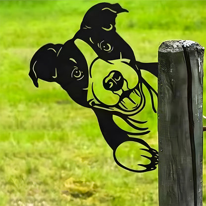 🔥Clearance Sale🔥Funny Farm Peeping Animal Metal Art(Buy 4 Free Shipping)