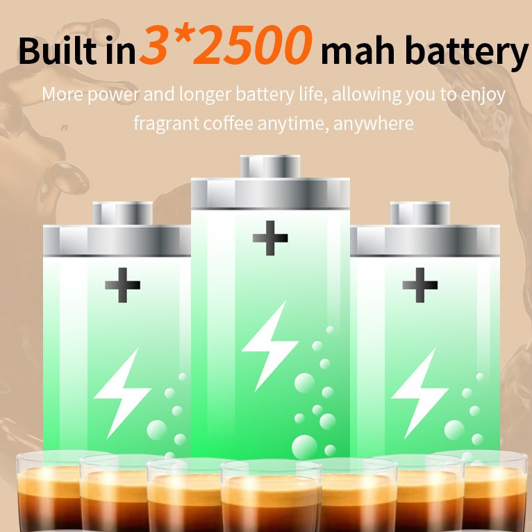 🎉New Year's Sale 50% OFF✨Portable Coffee Maker Espresso Machine With Digital Display Screen☕