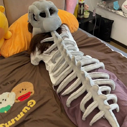 🎉New Year's Sale 50% OFF✨Dinosaur Skeleton Headgear Pillow🦖