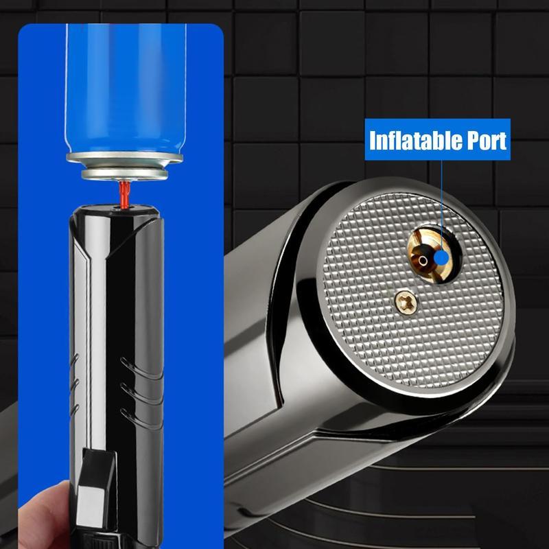 1800° High Temperature Spray Gun Butane Gas Blowtorch Jet Lighter - stavogue