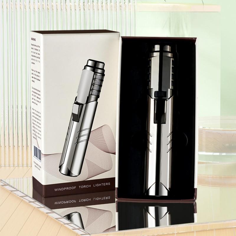 1800° High Temperature Spray Gun Butane Gas Blowtorch Jet Lighter - stavogue