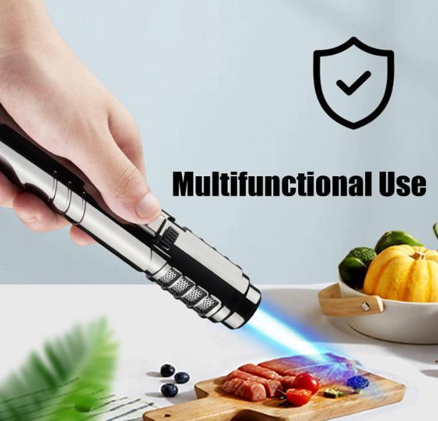 1800° High Temperature Spray Gun Butane Gas Blowtorch Jet Lighter - stavogue