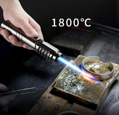 1800° High Temperature Spray Gun Butane Gas Blowtorch Jet Lighter - stavogue