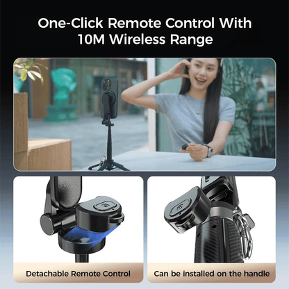 🔥2025 New 4 - in - 1 Multifunctional 360° Rotation Magnetic Selfie Stick - stavogue