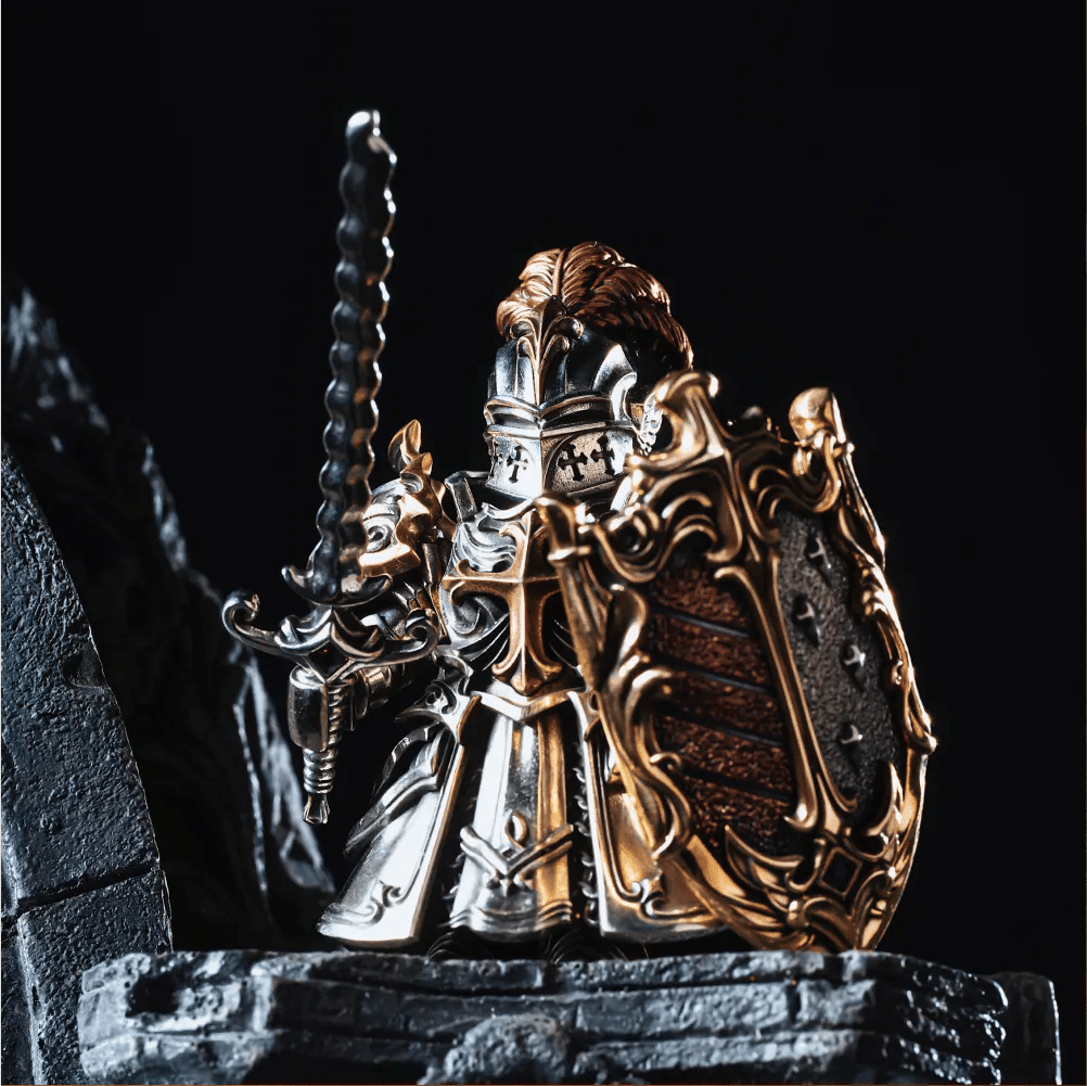 🔥2025 NEW ARRIVAL🔥Medieval Knight Metal Statue (Magnetic Detachable) - stavogue