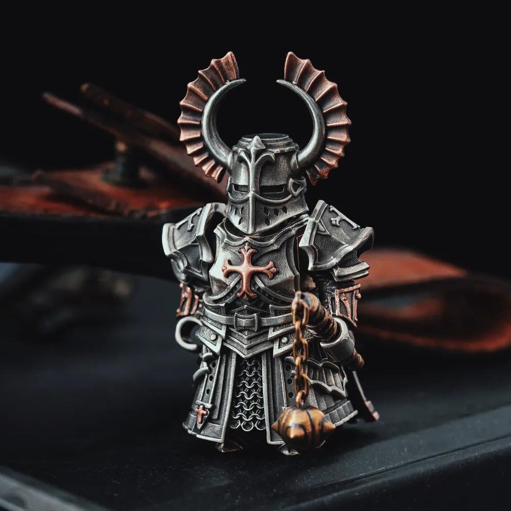 🔥2025 NEW ARRIVAL🔥Medieval Knight Metal Statue (Magnetic Detachable) - stavogue