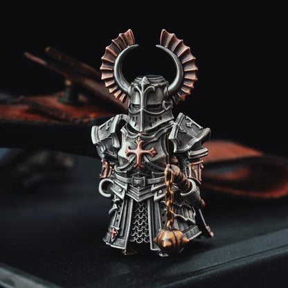 🔥2025 NEW ARRIVAL🔥Medieval Knight Metal Statue (Magnetic Detachable) - stavogue