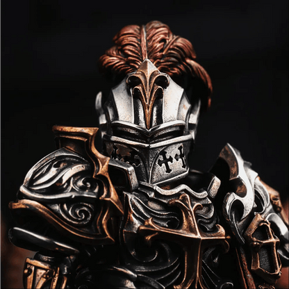 🔥2025 NEW ARRIVAL🔥Medieval Knight Metal Statue (Magnetic Detachable) - stavogue