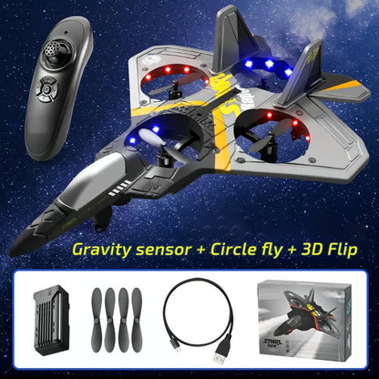 🔥⏰Last Day Promotion🔥V17 Jet Fighter Stunt RC Airplane