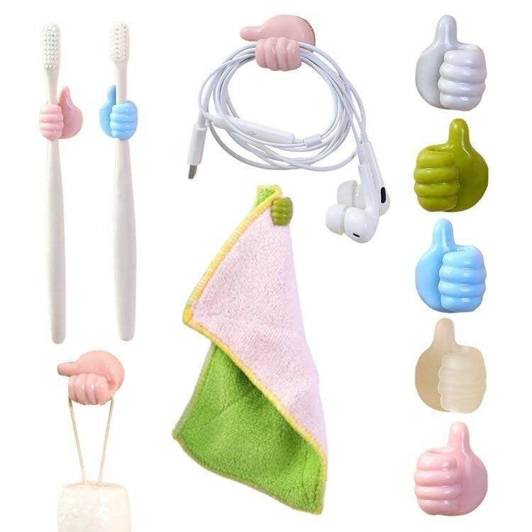 🔥Hot Sale- SAVE 50% OFF🔥10 PCS Set Creative Thumbs Up Wall Hook