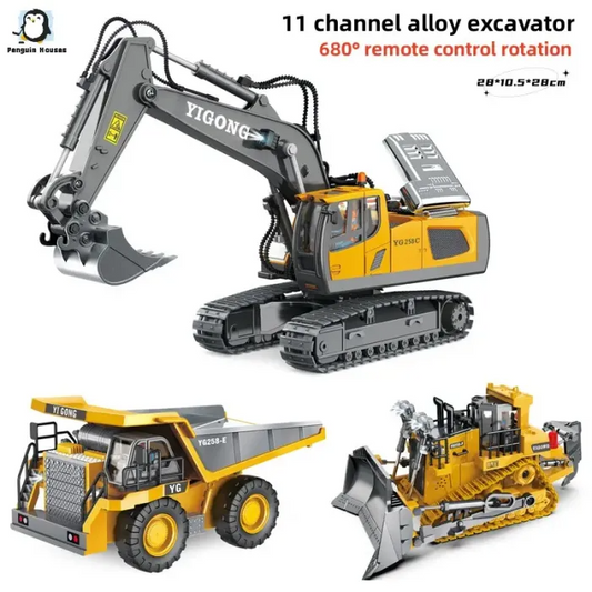 🔥The Best Children's Day Gifts For Kids🎁Hydraulic Full Metal Excavator G308H 1/14 RTR🚜