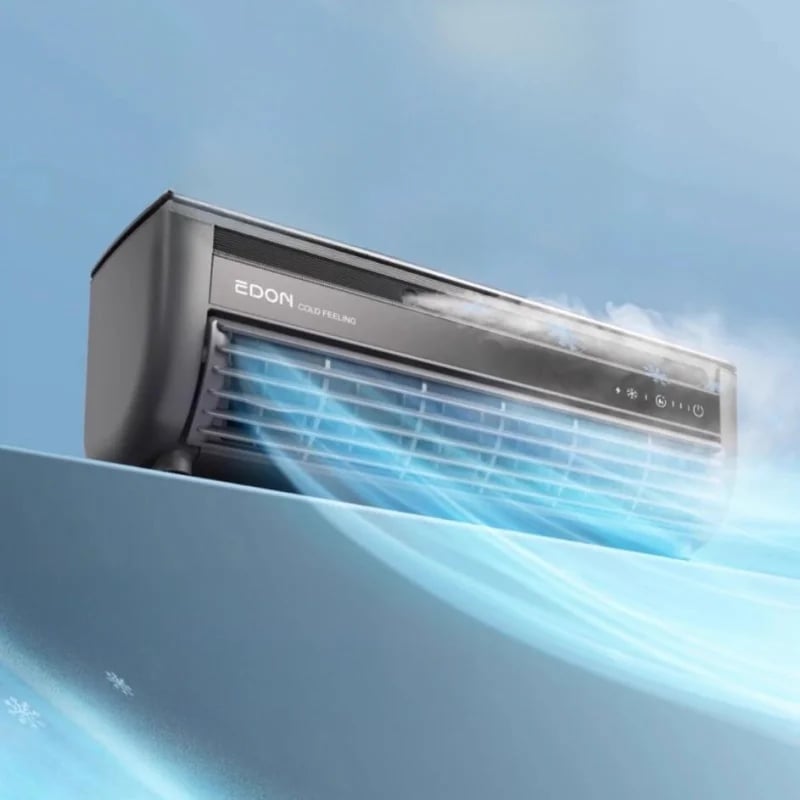 🔥Summer Bash 49% OFF🌊Wireless Rechargeable Air Conditioner|20W 6000mAh AC with Remote Control（One-year warranty）✅