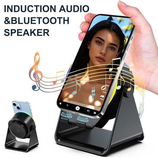 🎁Father's Day Gift-50%OFF🔥4 in 1 Wireless Induction Audio Bluetooth Speaker