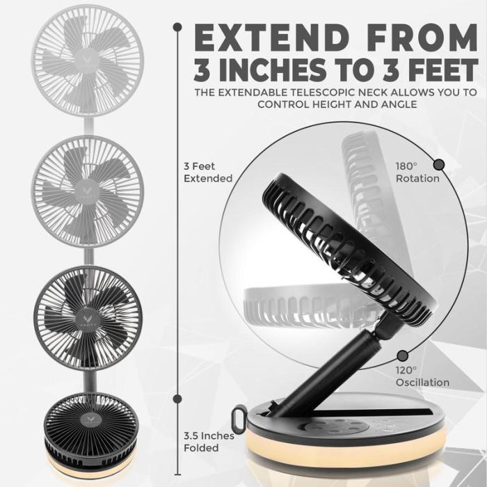 🔥Limited Time 50% OFF⚡Portable Wireless Battery Operated Fan