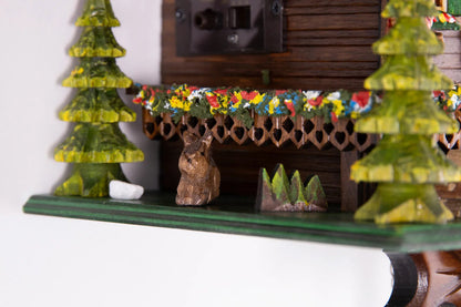 Cuckoo Clock Saint Bernhard Hut - Quartz Chalet 32cm - Cuckoo-Palace