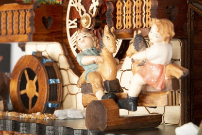 Cuckoo Clock The Seesaw Mill - Quartz Chalet 42cm - Cuckoo-Palace