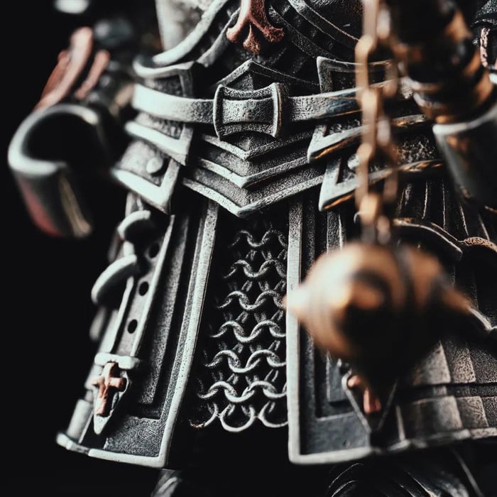 🔥2025 NEW ARRIVAL🔥Medieval Knight Metal Statue (Magnetic Detachable)