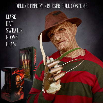 👻Halloween Pre-sale 50% OFF🔥Realistic Freddy Krueger Mask