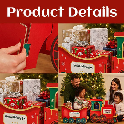 🎁 Santa’s Gift Train — Deliver Holiday Cheer in Style! 🚂🎄（Hand Folding）