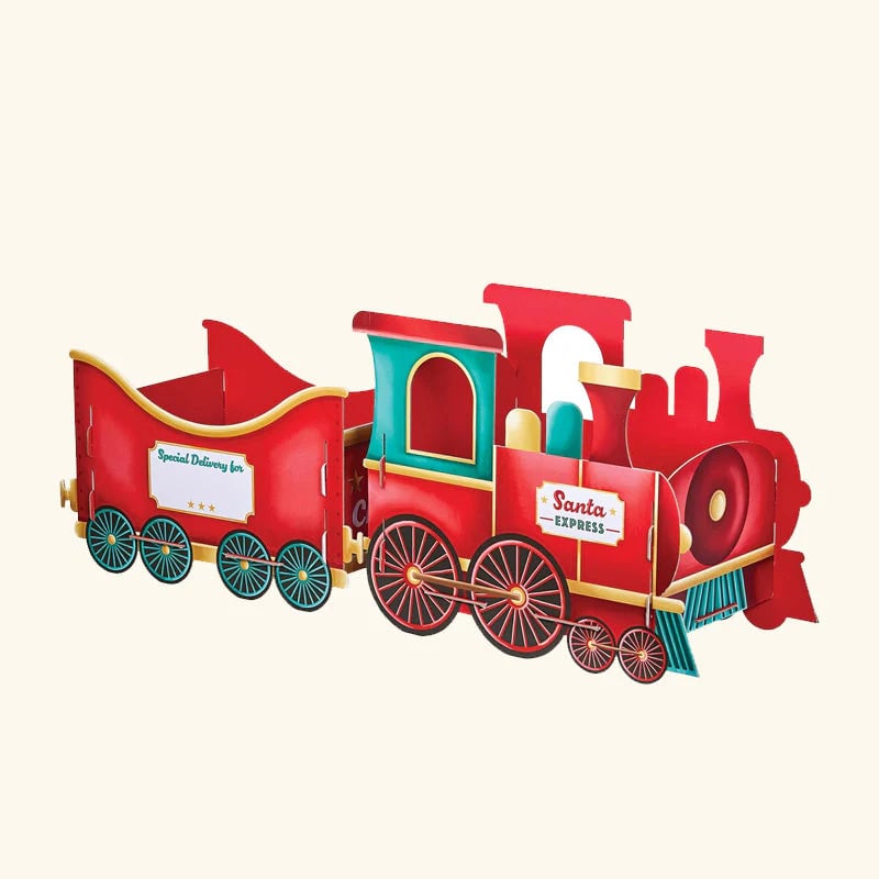 🎁 Santa’s Gift Train — Deliver Holiday Cheer in Style! 🚂🎄（Hand Folding）