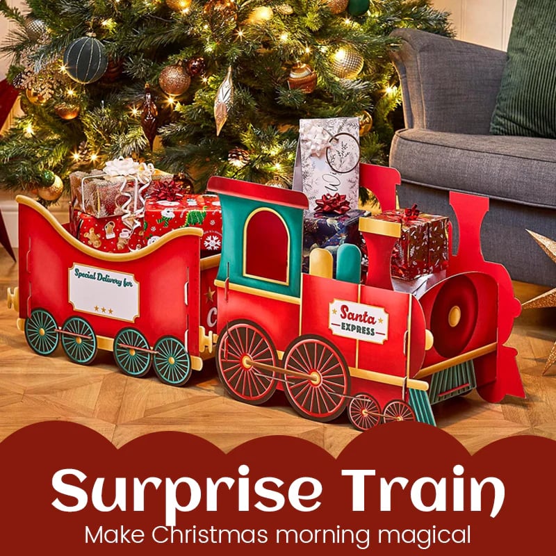 🎁 Santa’s Gift Train — Deliver Holiday Cheer in Style! 🚂🎄（Hand Folding）
