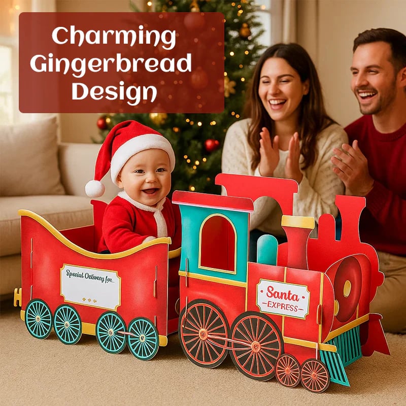 🎁 Santa’s Gift Train — Deliver Holiday Cheer in Style! 🚂🎄（Hand Folding）
