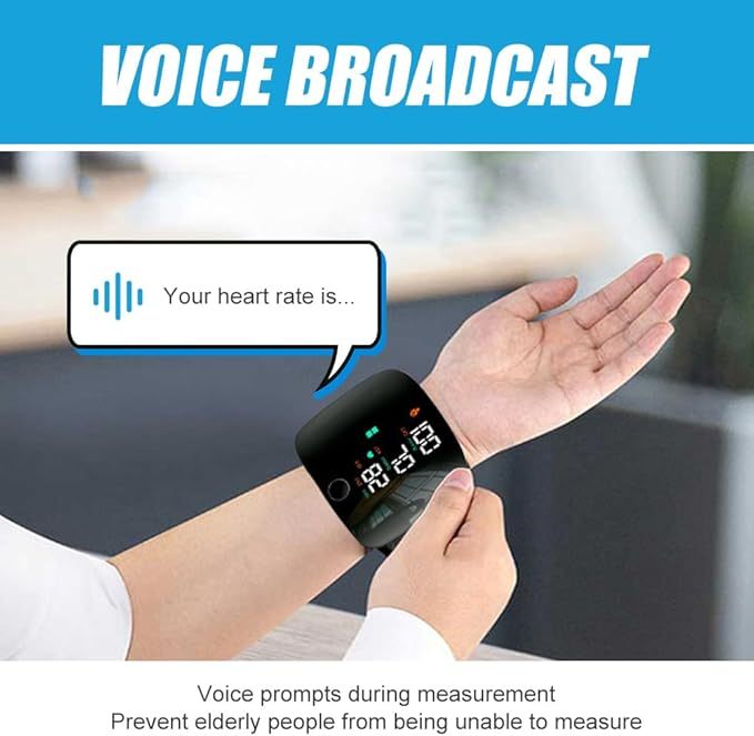 💥Black Friday Hot Sale🔥Wrist Blood Pressure Monitor Led Display（Best Gift For Parents）🎁