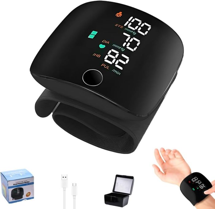💥Black Friday Hot Sale🔥Wrist Blood Pressure Monitor Led Display（Best Gift For Parents）🎁