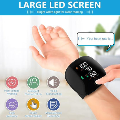 💥Black Friday Hot Sale🔥Wrist Blood Pressure Monitor Led Display（Best Gift For Parents）🎁