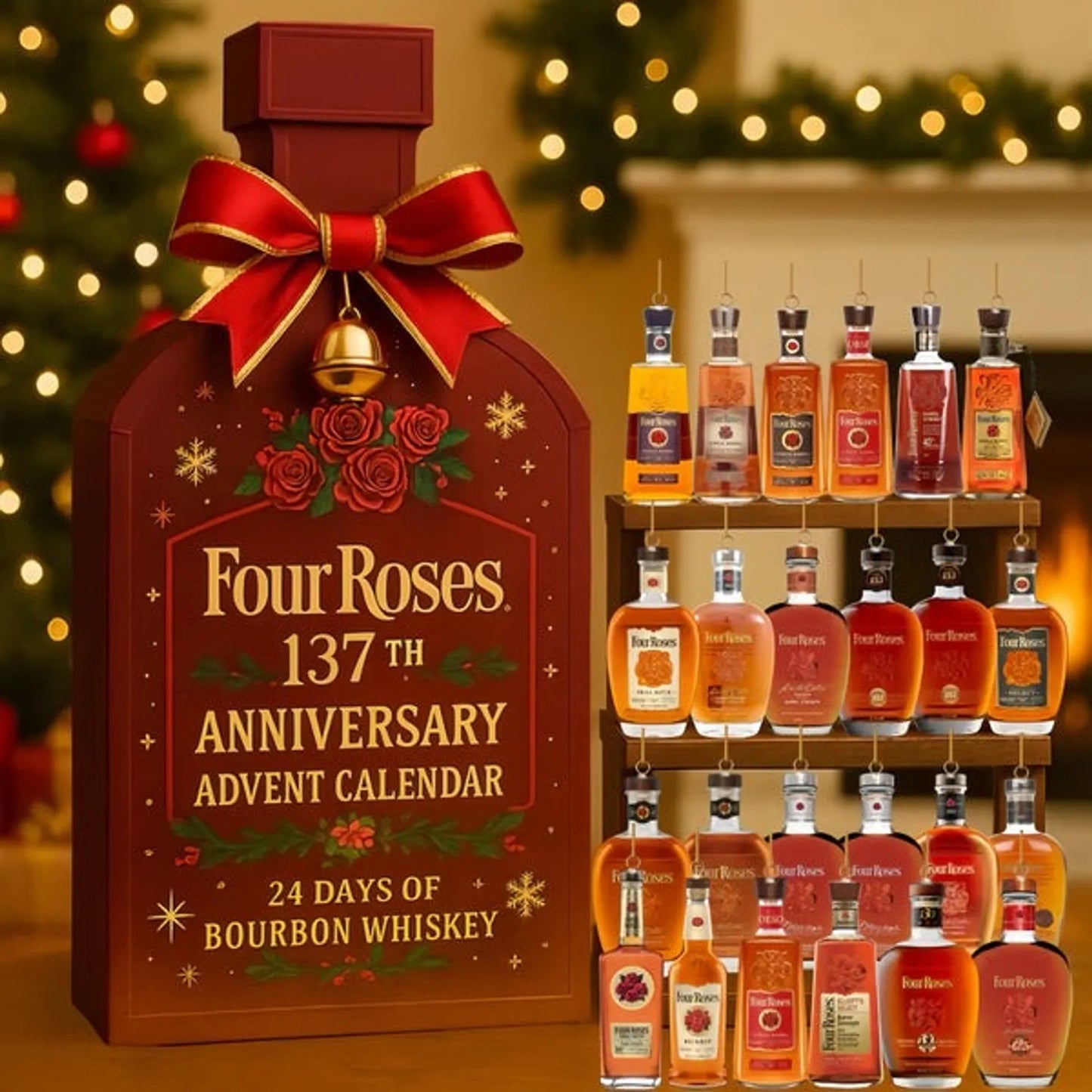 🎅Christmas Hot Sale-50% OFF🎁2025 Whiskey Advent Calendar Blind Box🍾（24 bottles）