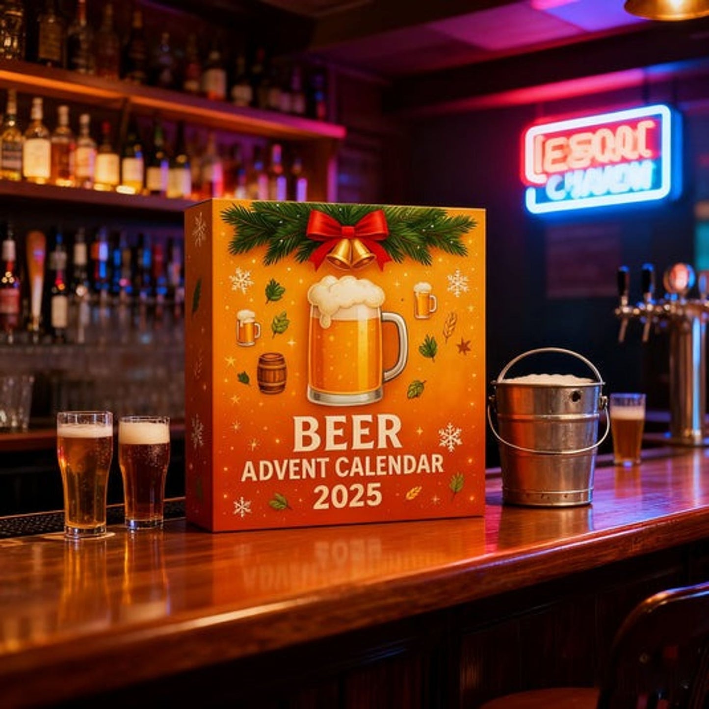 🎅Christmas Hot Sale-50% OFF🎁2025 Whiskey Advent Calendar Blind Box🍾（24 bottles）