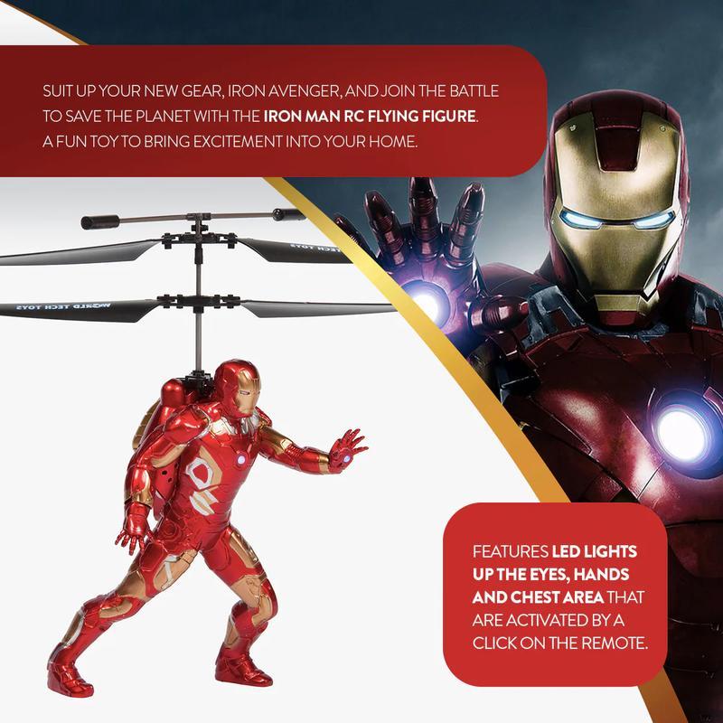 🦸Officially Licensed Avengers 2CH IR RC Helicopter🚁