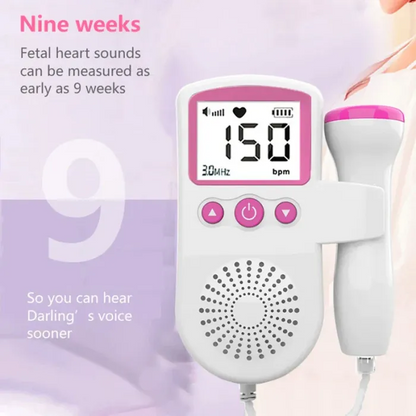Fetal Doppler: Instantly Hear Your Baby’s Heartbeat and Enhance Your Pregnancy Joy