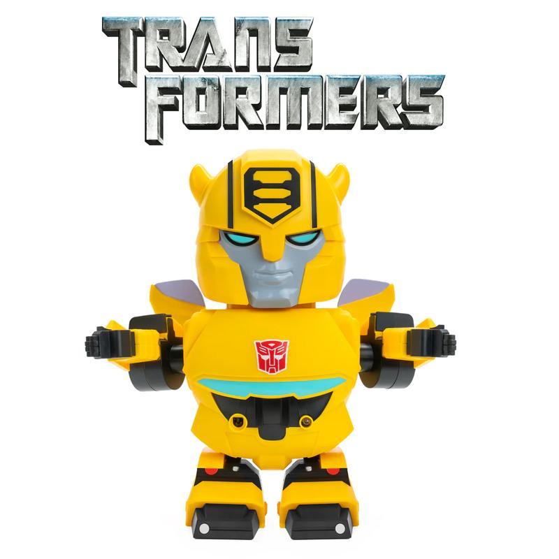 🚒Transformers Dancing Robot Optimus Prime Bumblebee Megatron with Lights and Sound✨