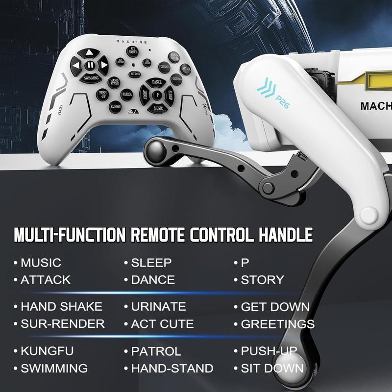 💥Black Friday Sale 50% OFF🔥Programmable Intelligent  AI Robot Dog - Voice Dialogue APP Remote Control🎮