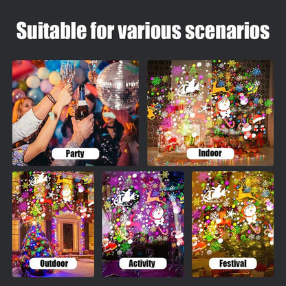 🎅Christmas Hot Sale🎄LED Christmas Projection Lamp✨