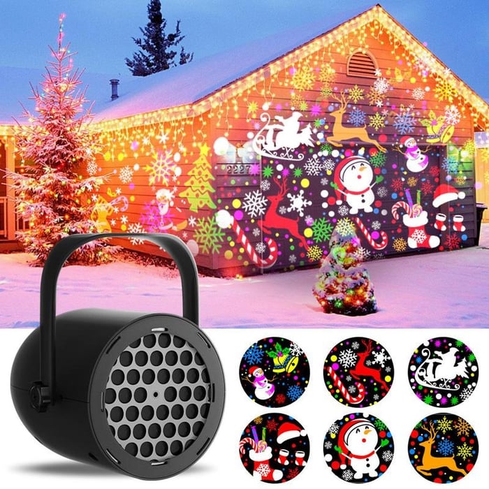 🎅Christmas Hot Sale🎄LED Christmas Projection Lamp✨