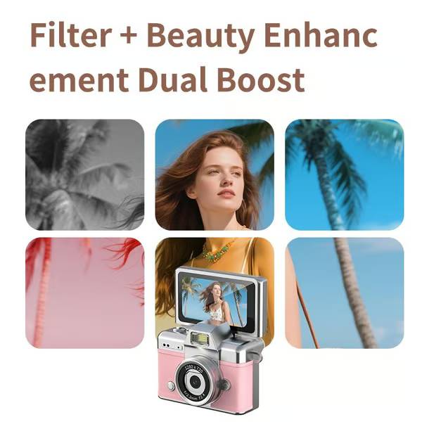 📸Mini 4K Digital Camera with 1.47 in LCD Screen