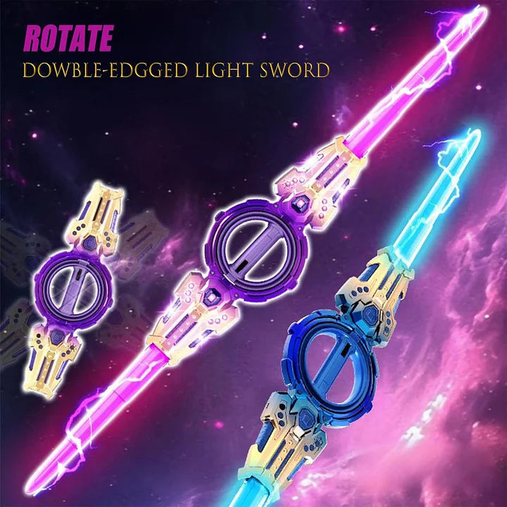 🎉New Year's Sale 50% OFF✨Cyberpunk Rotate Dual-Blade Sword Toy⚔️